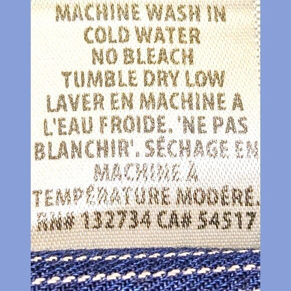 CLOTH & STONE Women's oversized long bell sleeve  blue & white off shoulder top. - Picture 11 of 16